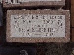 #17- 24 x 12 Mountain Rose Marker - Praying hands on each side